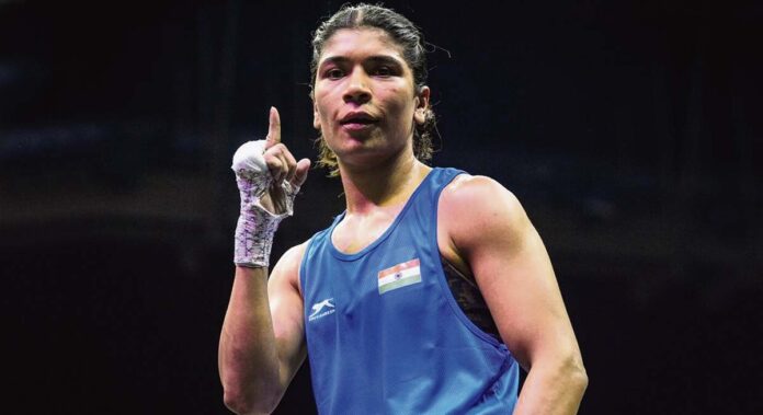 నిఖత్ పసిడి పంచ్