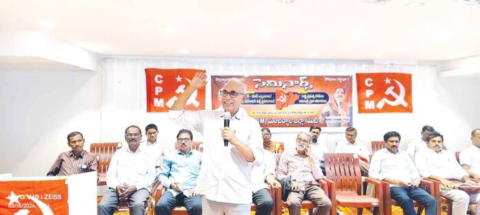 కార్పొరేట్లకు దేశ సంపద ధారాదత్తం