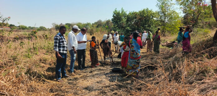 Everyone with a job card should be provided with wage work.