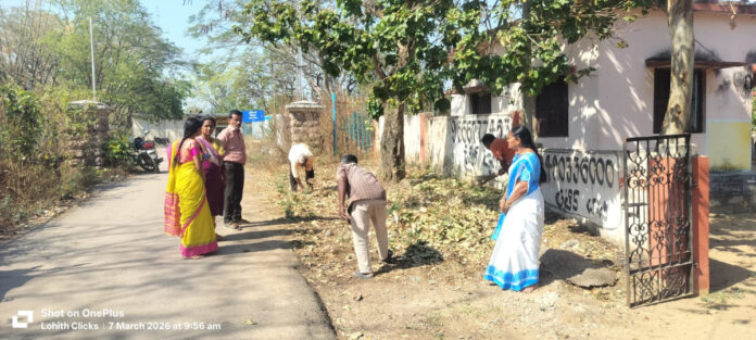 Inspection of Anganwadi Centers in Prajapalana Palle Pragathi