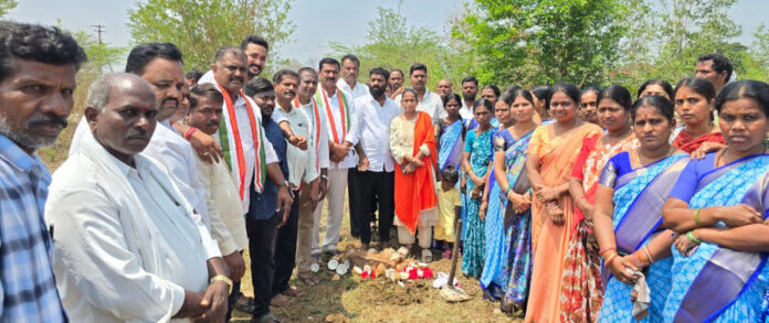 Groundbreaking ceremony for the women's association building