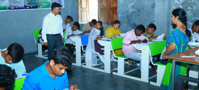 Collector conducts surprise inspection of 10th class examination center