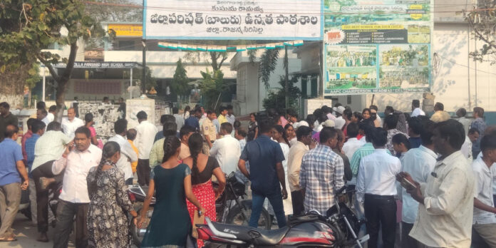 Tenth grade exams have begun.