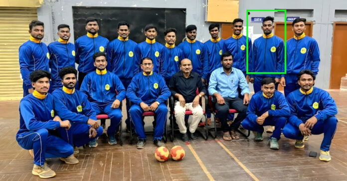 Edlapalli youth selected for National Handball Game