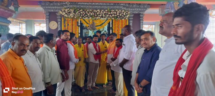 మల్లికార్జున స్వామి కళ్యానోత్సవంలో పాల్గొన్న శ్రీనివాస్ రెడ్డి