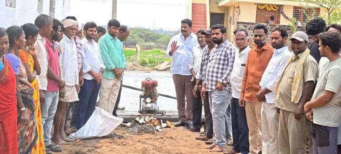 The central government's goal is the development of villages.