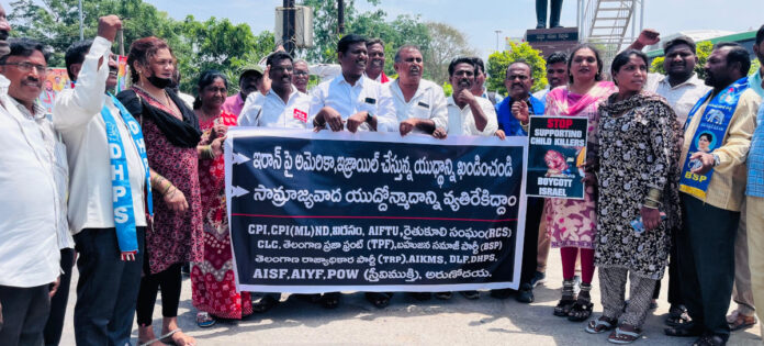 The imperialist US-Israeli warmongering must be strongly condemned.