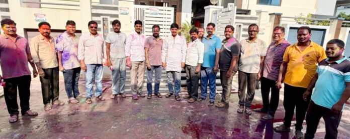 Holi celebrations in grand style