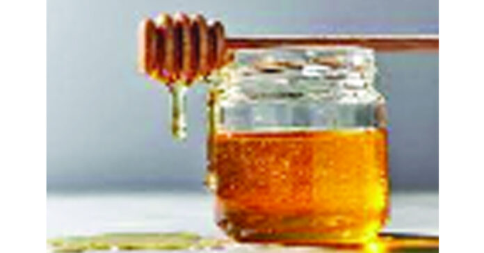 Like this with honey...