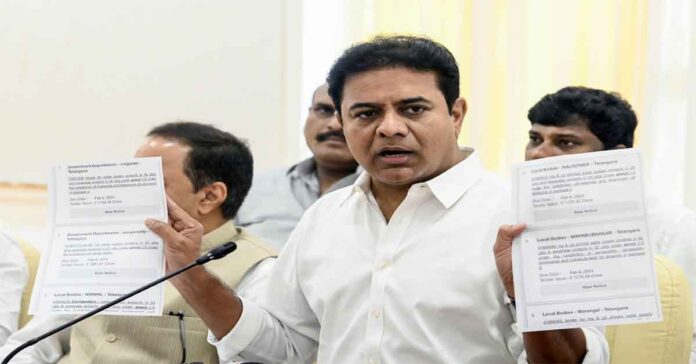 KTR's letter to Amit Shah