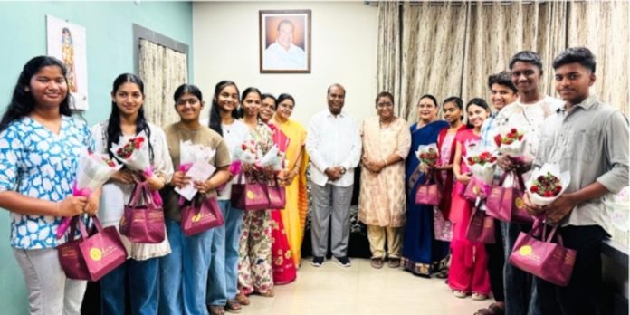 Ten students honored at Srikari Mahasana High School