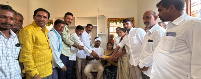 Indiramma's house entrance