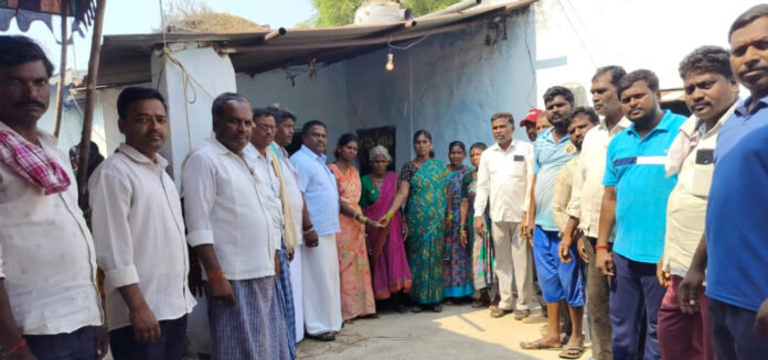 Sarpanch who provided financial assistance for the funeral