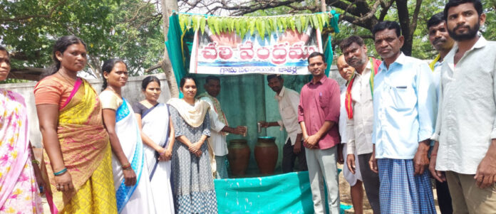 Chilling center set up to quench thirst