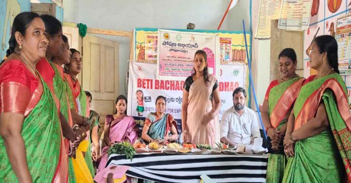 Mothers and children should be provided with complete nutrition: Sarpanch Shyamala Shekhar