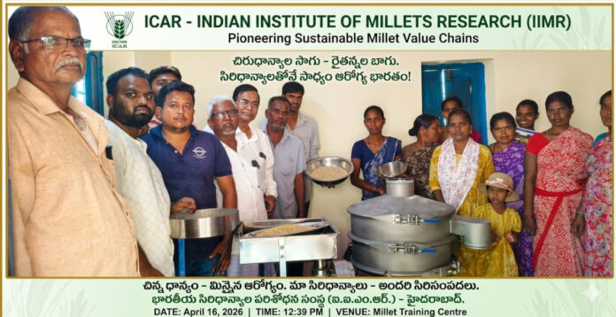 Farmers should give priority to the cultivation of small grains