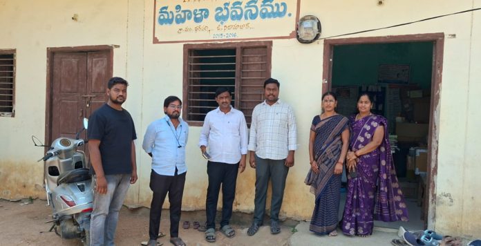 Electricity meter installed in women's building with GP funds