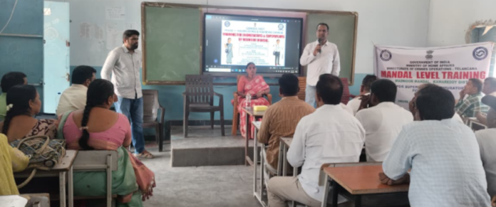 Census training classes for enumerators