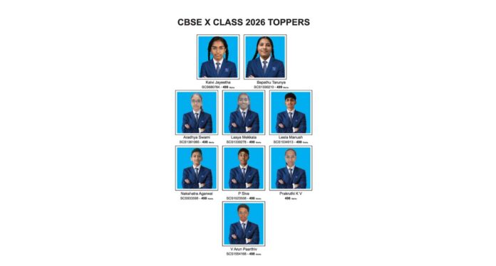 సీబీఎస్ఈ-2026 10వ తరగతి ఫలితాల్లో శ్రీచైతన్య ప్రభంజనం