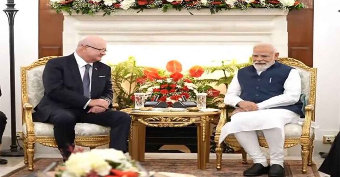 Austrian Chancellor meets PM Modi