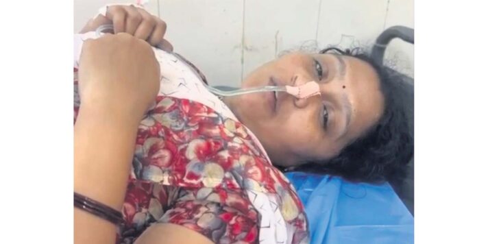 భర్త ఆచూకీ చెప్పడం లేదని మహిళ ఆత్మహత్యాయత్నం