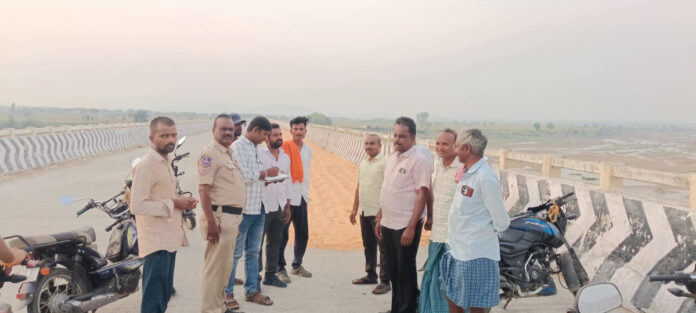 Strict action will be taken if crops are dried on roads