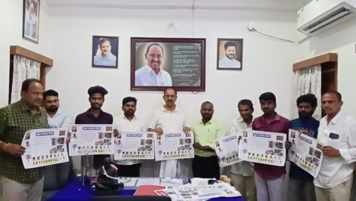 రోడ్డు భద్రతపై అవగాహన పోస్టర్లను ఆవిష్కరించిన ఎమ్మెల్యే