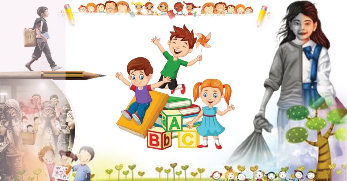 A childhood that never knew school