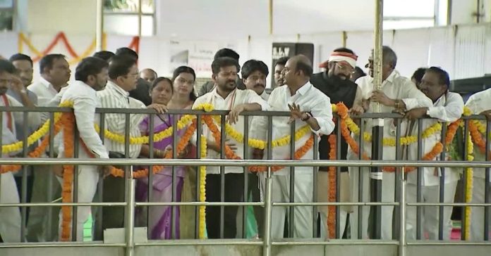 CM Revanth Reddy's tour in Palamuru enters second day.