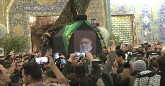 Khamenei's funeral on July 5