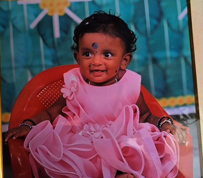 నీటి సంపులో పడి చిన్నారి మృతి
