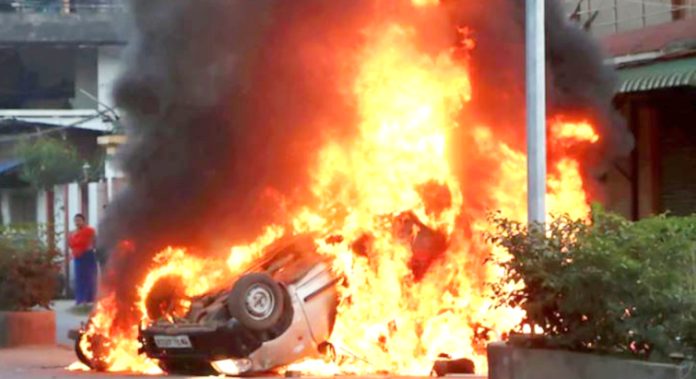 Violence breaks out again in Manipur