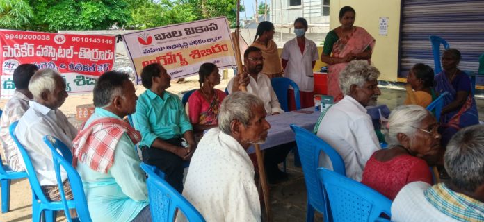 బాల వికాస్ ఆధ్వర్యంలో ఉచిత ఆరోగ్య శిబిరం