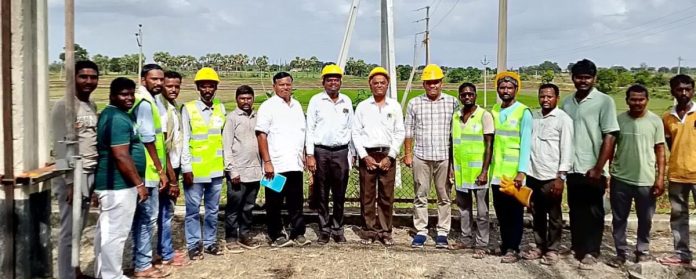 33 కెవి ఇంటర్ లింక్ లైన్ ఏర్పాటు పనులు ప్రారంభం
