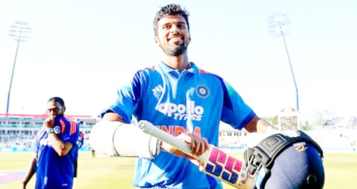 Washington Sundar out