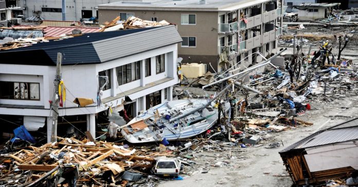Earthquake of magnitude 7.1 in Japan