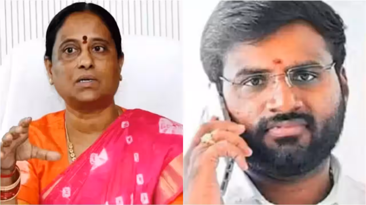 మంత్రి కొండా సురేఖ మాజీ ఓఎస్టీ సుమంత్ కేసులో సీఐ సస్పెండ్