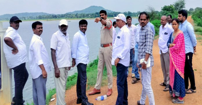 గణేష్ నిమజ్జన ‘తటాకాలను’ పరిశీలించిన మున్సిపల్ చైర్పర్సన్