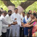 citu-district-convener-chandrasekhar-handed-over-the-petition-to-the-mla