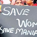 Give justice to the people of Manipur