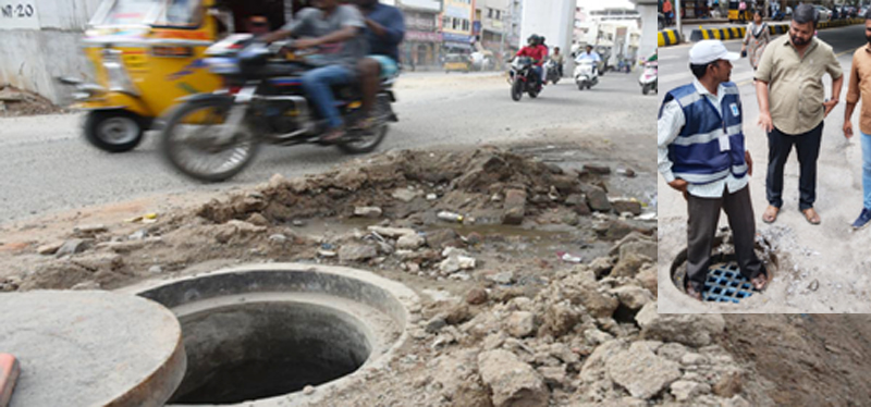 Criminal cases if manholes are opened