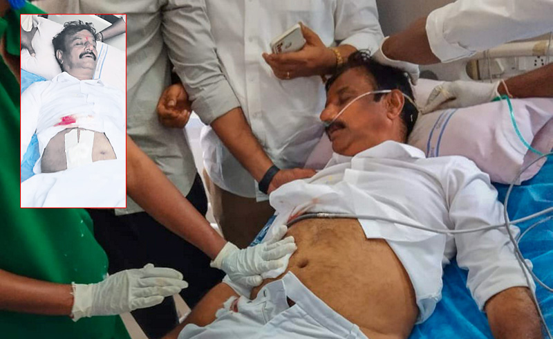 New Prabhakar Reddy stabbed