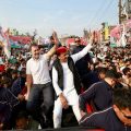 Rahul's trip Akhilesh's support