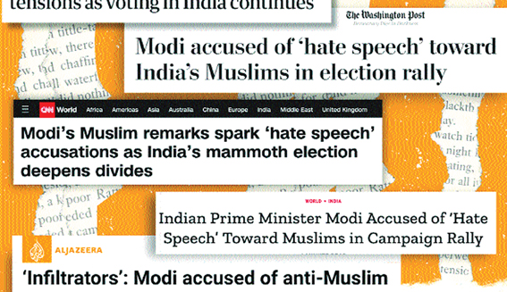 Modi on the poison of hate What is the world saying?