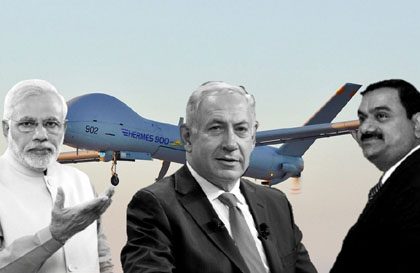 Adani drones for massacre in Gaza