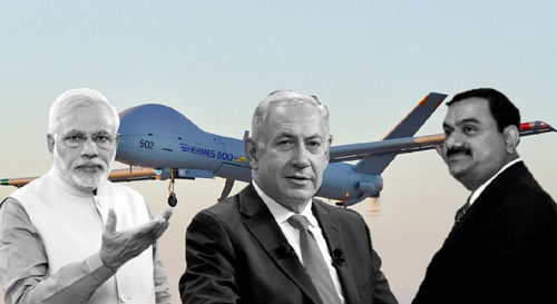 Adani drones for massacre in Gaza