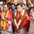congress-candidate-chamala-kiran-kumar-reddy-participated-in-the-puja