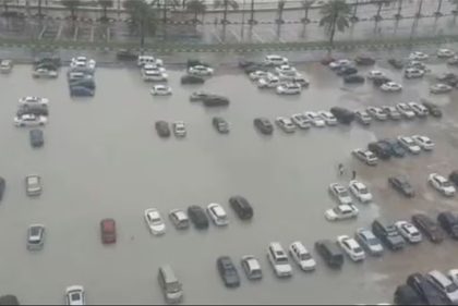 heavy rain in UAE