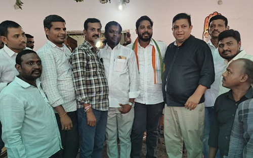 The Gaddam Vamsi is supported by the leaders of Emarces