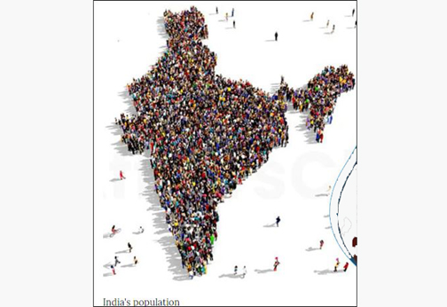 India's population is 144 crores